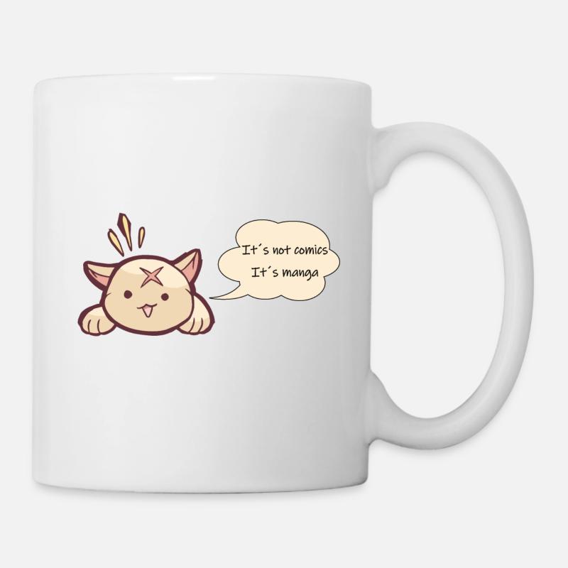 These are not comics, they are manga - Mug - white