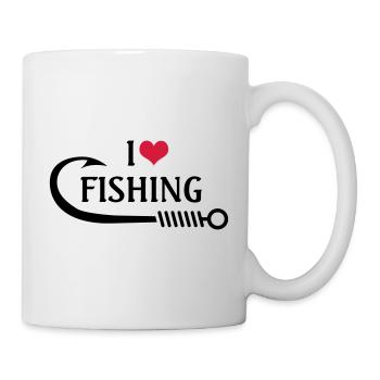 I Love Fishing - Mug - white - Right