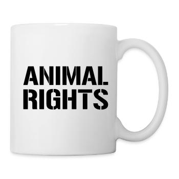 ANIMAL RIGHTS - Mug - white - Right