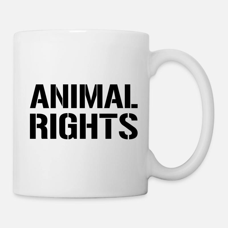 ANIMAL RIGHTS - Mug - white