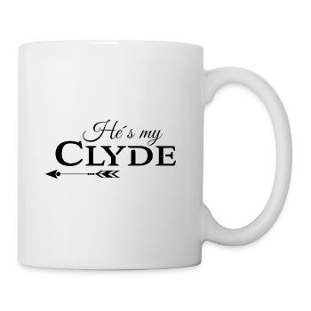 Bonnie & Clyde (part2) Partnerlook love Geschenk - Tasse - Weiß - Rechts