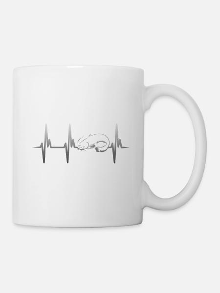 Mein Herz schlägt höher - Wels - Tasse - Weiß
