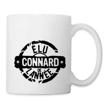 connard elu annee tampon meilleurs - Mug blanc - blanc - Droite