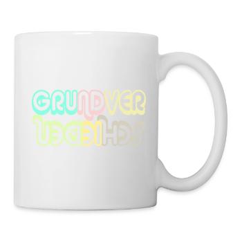 Grundverschieden 1 - Tasse - Weiß - Rechts