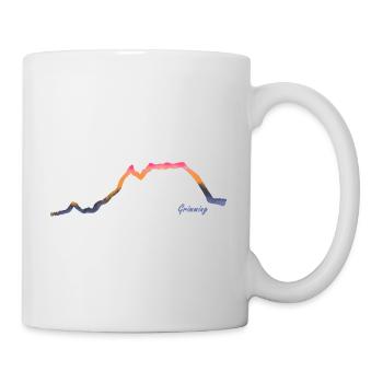 Grimming sunrise - Mug - white - Right