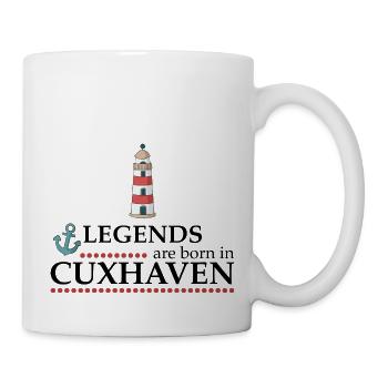 Cuxhaven - Tasse - Weiß - Rechts