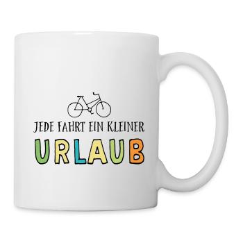 Radsport - Tasse - Weiß - Rechts