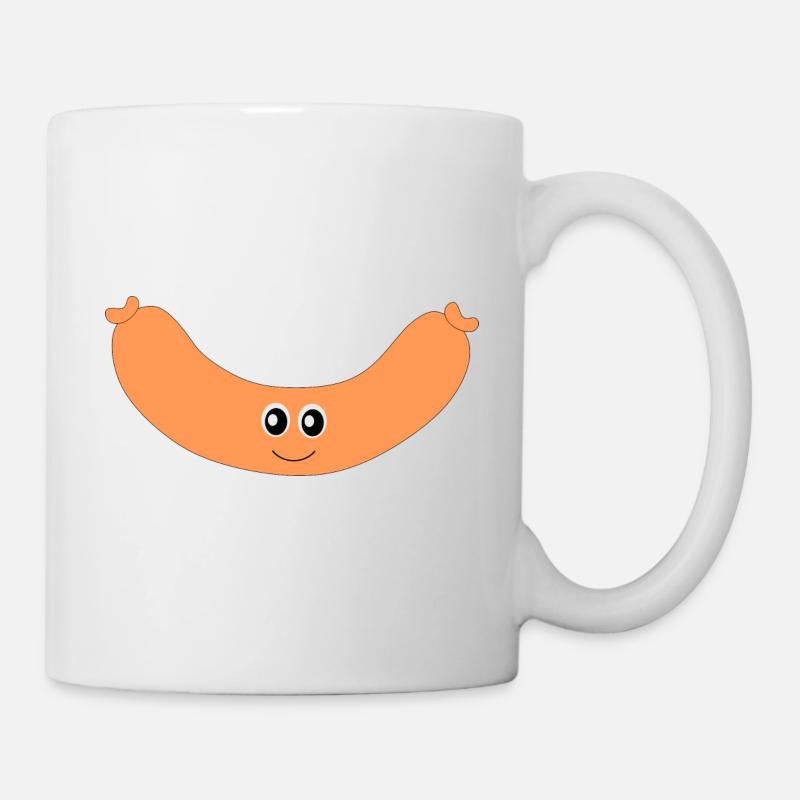 Hotdog Wurst - Tasse - Weiß