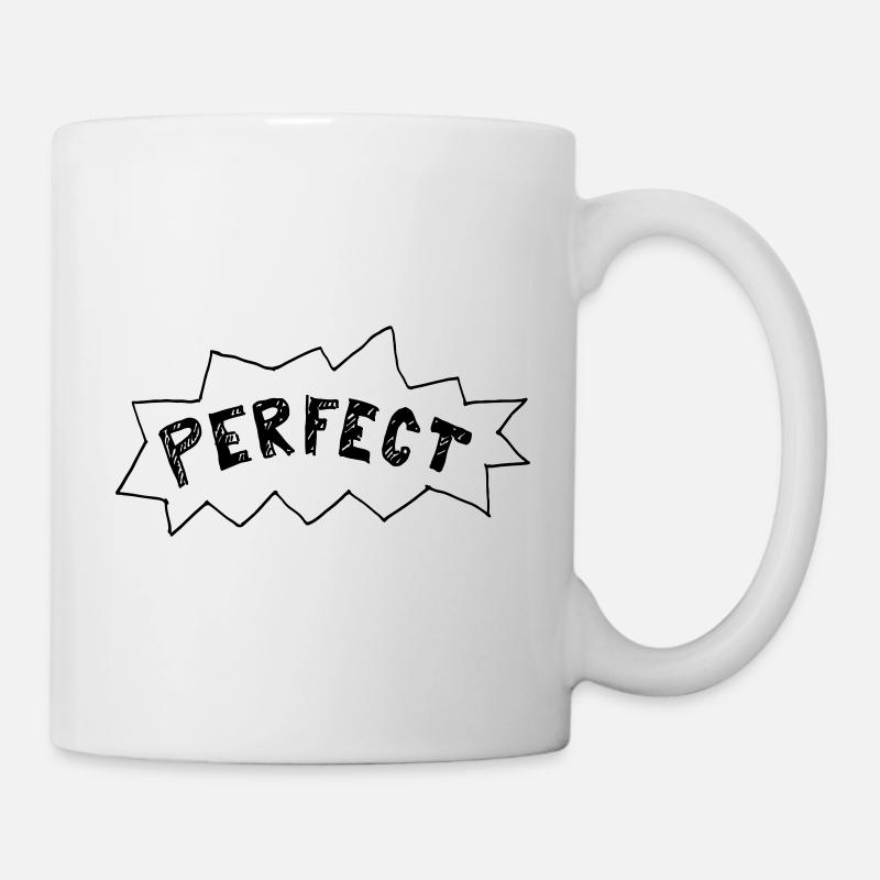 Perfect (customizable color) - Mug - white