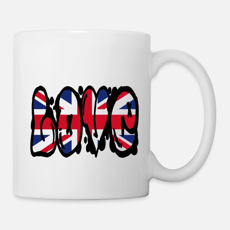 Love Great Britain - UK - Graffiti - Mug - white