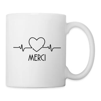 Electro Coeur - Mug blanc - blanc - Droite