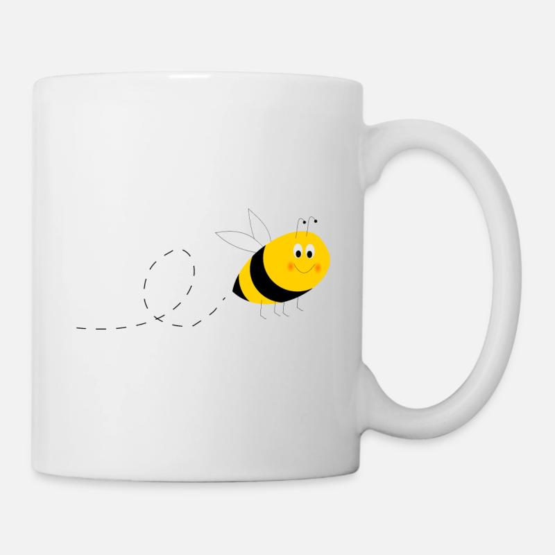 petite abeille - Mug blanc - blanc