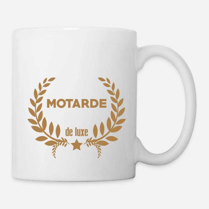 Motarde de luxe - Mug blanc - blanc