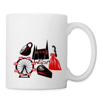 wien - Tasse - Weiß - Rechts
