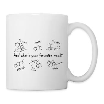 Favourite Mood - Tasse - Weiß - Rechts