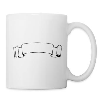 Label to design yourself - Mug - white - Right