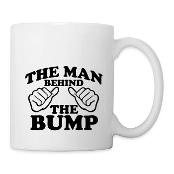 The man behind the bump - Mug - white - Right