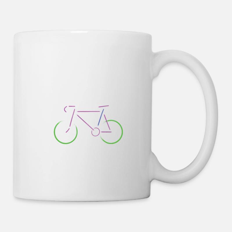 Bicyclepaint - Tasse - Weiß