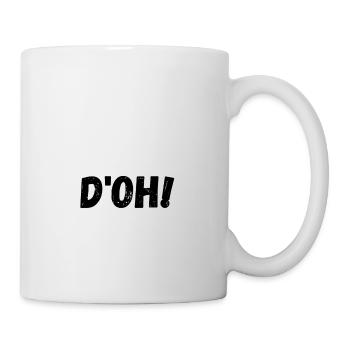 D oh - Mug - white - Right