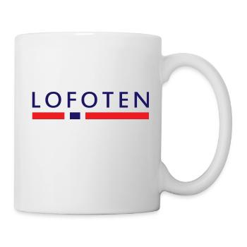 Lofoten Norden Geschenk Skandinavische Länder - Tasse - Weiß - Rechts
