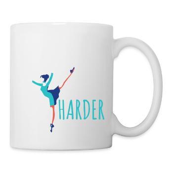 Ballets Like A Sports Only Dancing Ballerine - Mug blanc - blanc - Droite