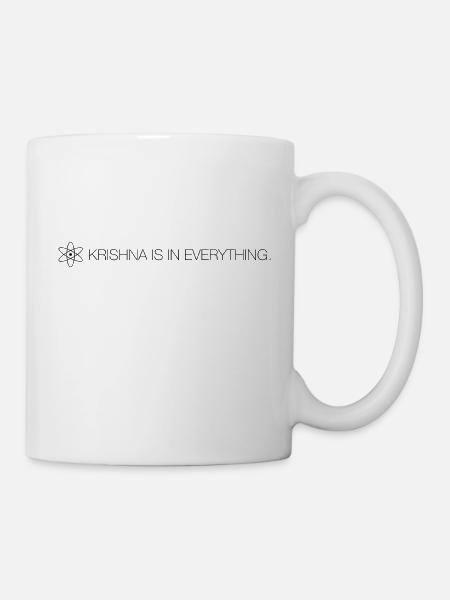 Krishna est en tout - Mug blanc - blanc