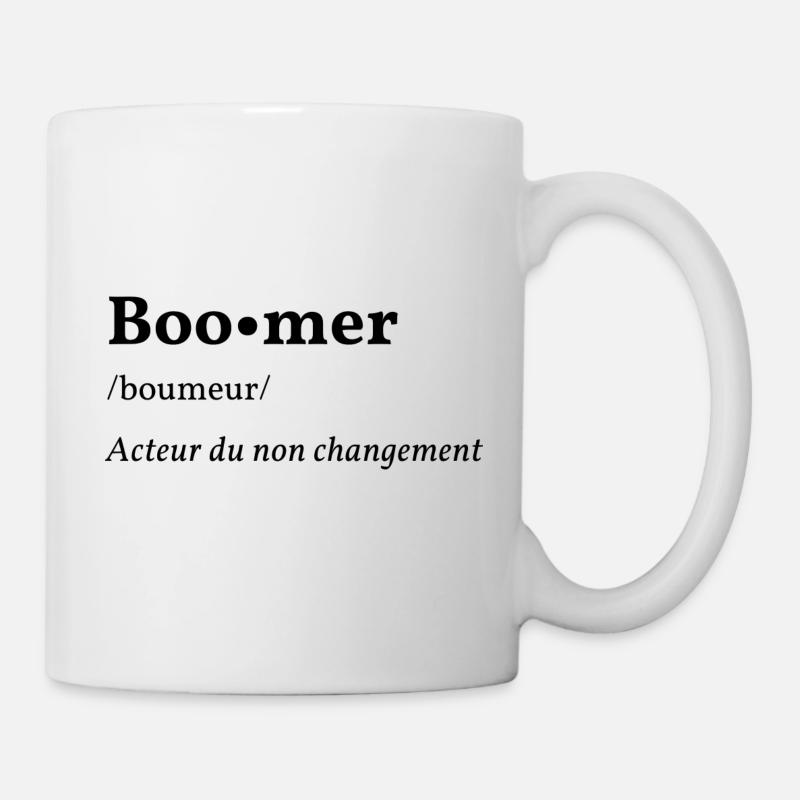 La définition boomer - Mug blanc - blanc