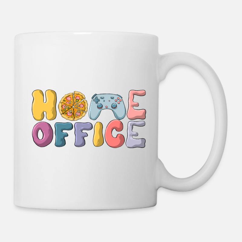Bureau à domicile - Mug blanc - blanc