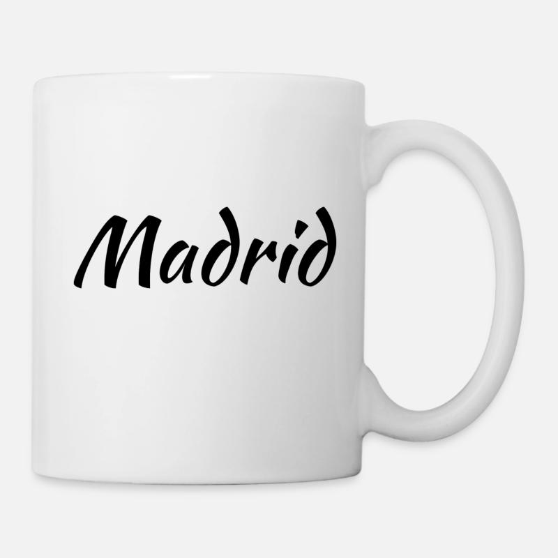 Madrid - Tasse - Weiß