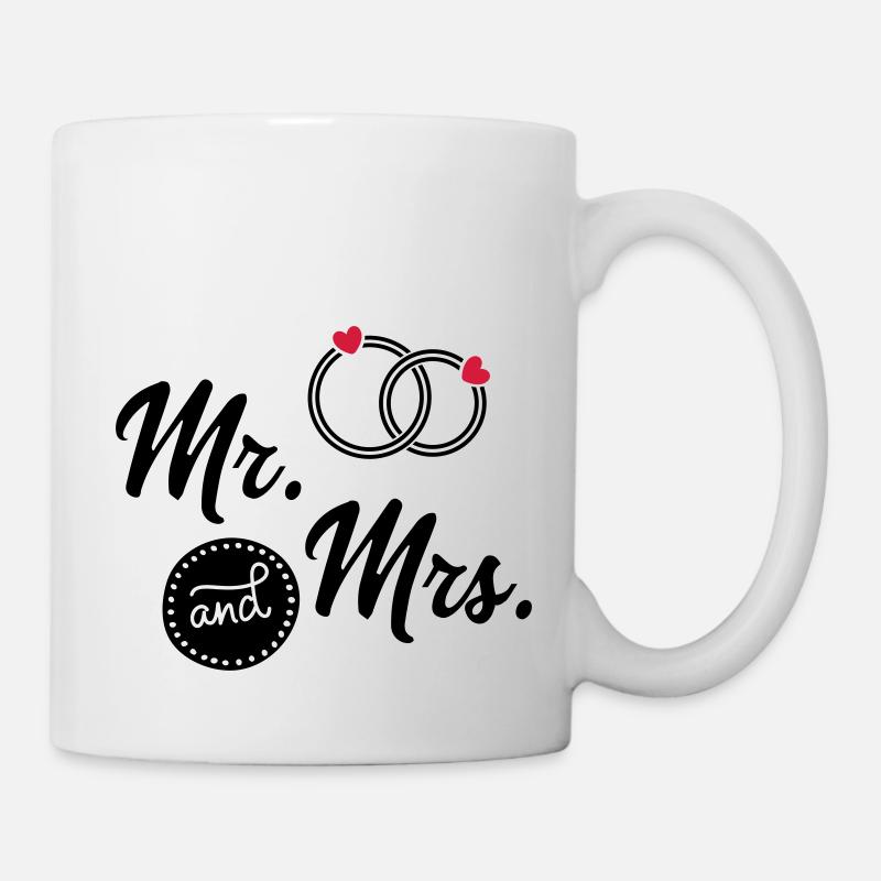 Mariage - Mug blanc - blanc