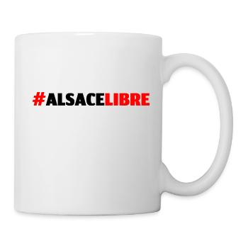 #ALSACELIBRE - FREE ALSACE - Mug - white - Right