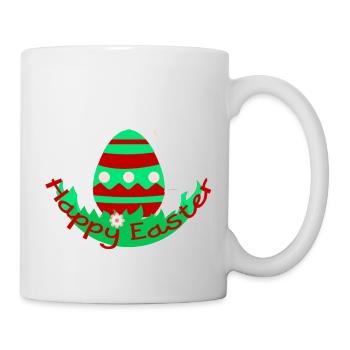 Pâques - Mug blanc - blanc - Droite