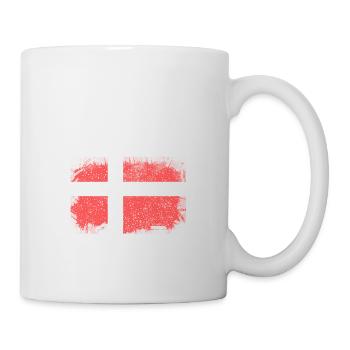 Verrückt nach Dänemark - Tasse - Weiß - Rechts