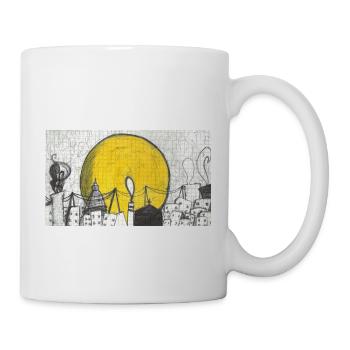 Magisches Turin - Tasse - Weiß - Rechts