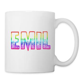 emil rs rainbow - Mug - white - Right