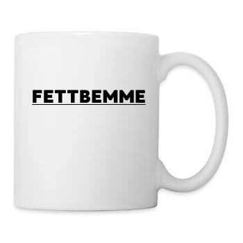 Fettbemme Geschenk DDR Ossi Ostdeutschland - Tasse - Weiß - Rechts