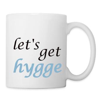 let's get hygge - Mug - white - Right