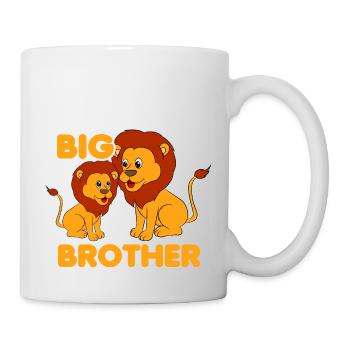 BIG BROTHER LIONS by The Manzanita - Mug blanc - blanc - Droite