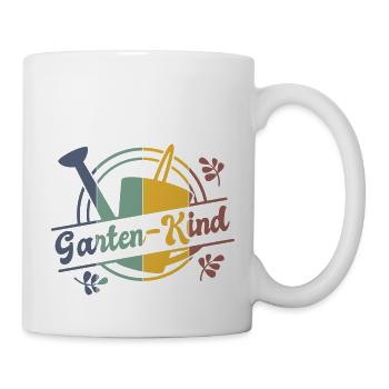Garten-Kind Familien Outfit Sommer Geschenk - Tasse - Weiß - Rechts