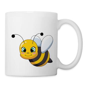 Abeille - abeille - Mug blanc - blanc - Droite