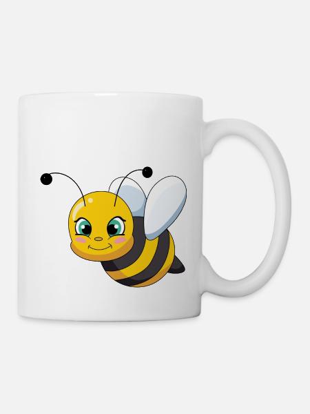 Abeille - abeille - Mug blanc - blanc
