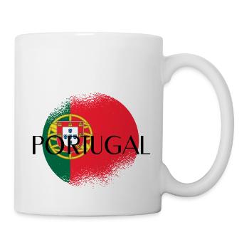 Portugal Flag - Mug - white - Right