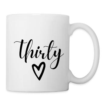 30th birthday - Mug - white - Right