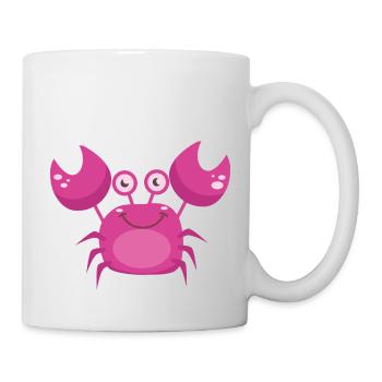 krabbe - Tasse - Weiß - Rechts