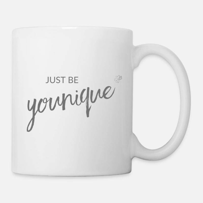 JUST BE YOUNIQUE by Bailísima - Tasse - Weiß