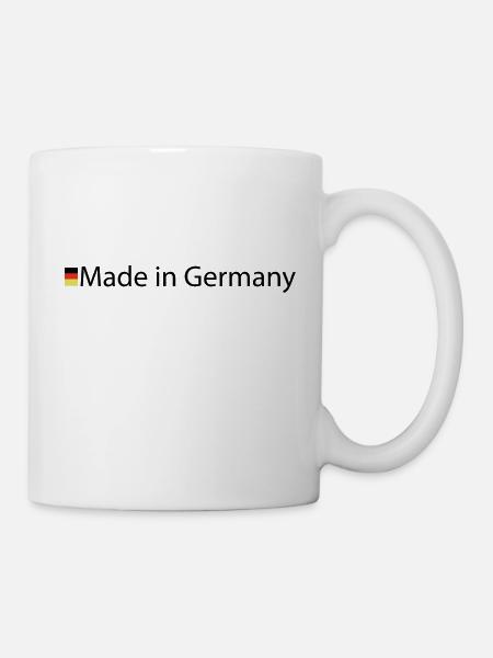 made in germany - Tasse - Weiß