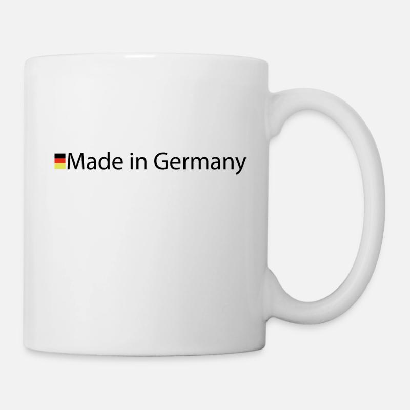 made in germany - Tasse - Weiß