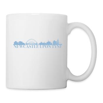 Newcastle Upon Tyne England Skyline Gift Idea - Mug - white - Right