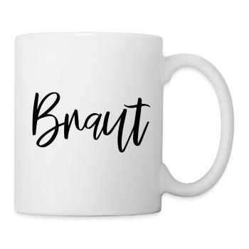 Braut Hochzeit JGA - Tasse - Weiß - Rechts