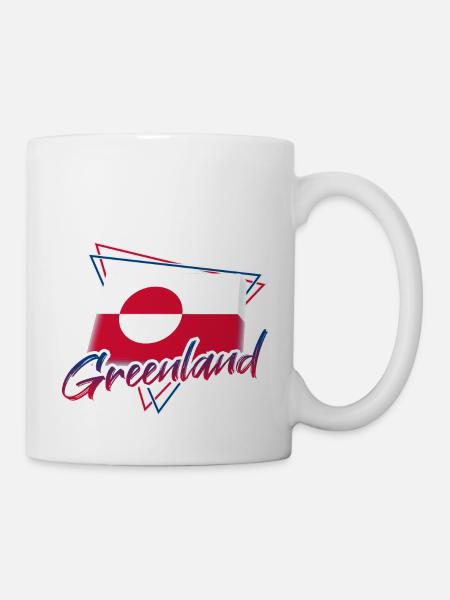 Grönland - Tasse - Weiß